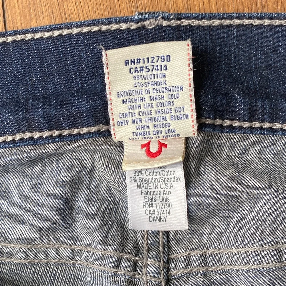 True Religion Danny Jeans Men’s Size 32 Straight Leg Denim